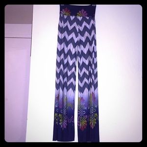 Palazzo Print Pants